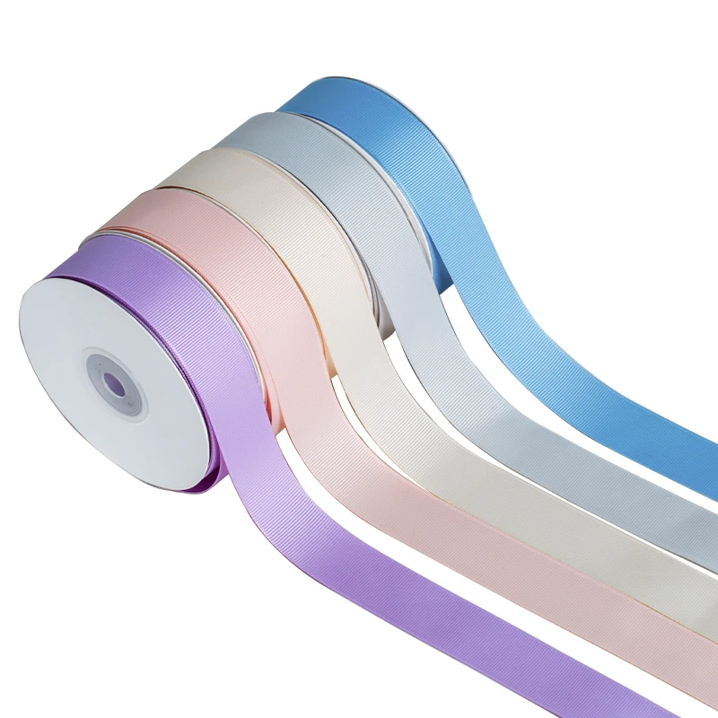 
Manufacturer OEM 245 Colors 25Yards/Roll 25mm Grosgrain Crafts Bow Handmade Gift Wrap Party Wedding Decorative Silk Satin Ribbon 