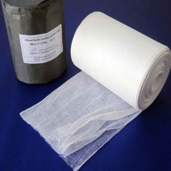 
100% Biodegradable Sterile Hemostatic Medical Gauze be The Same As Paraffin Gauze Dressing 