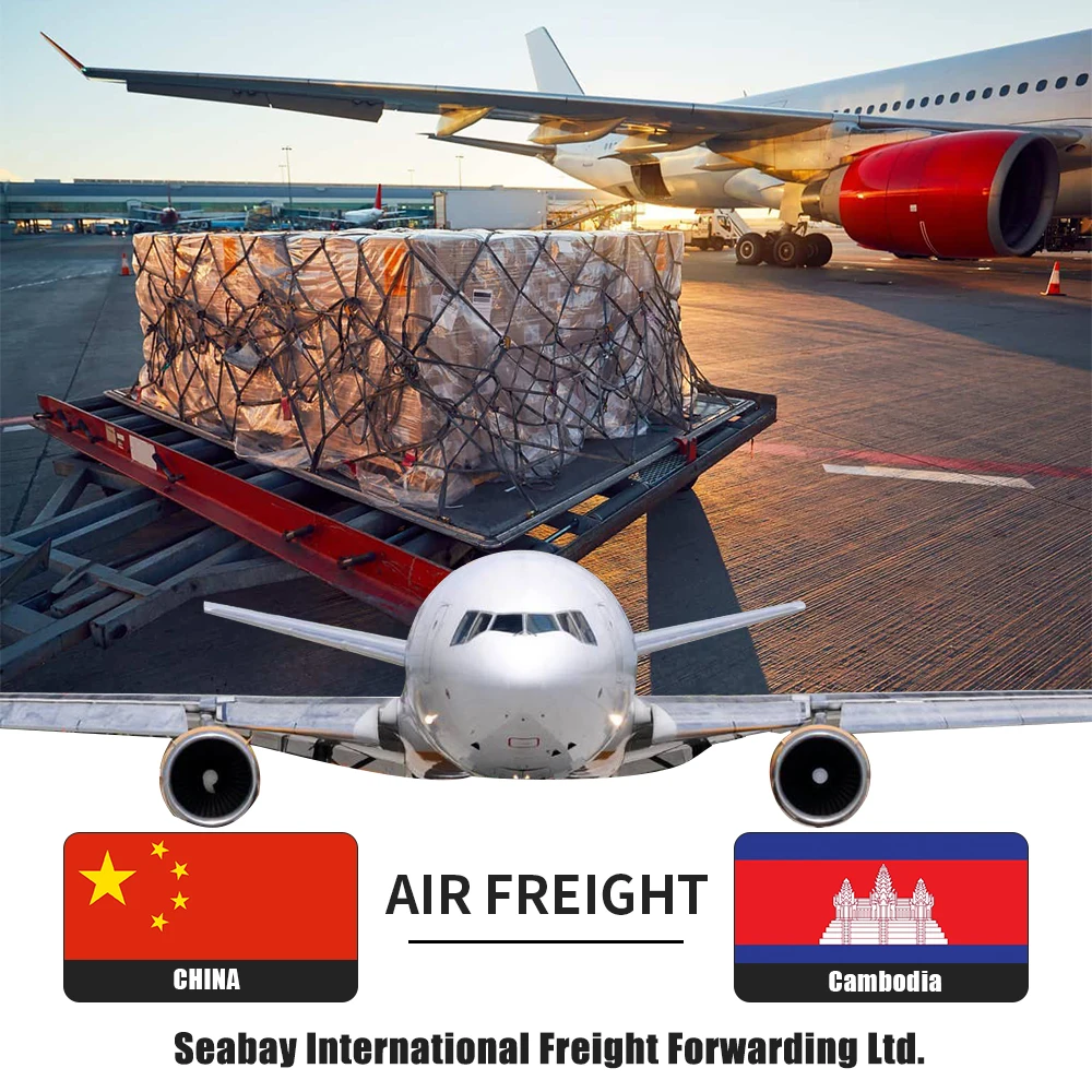 Cheapest and competitive price air freight forwarder from China to Cambodia drop shipping products
