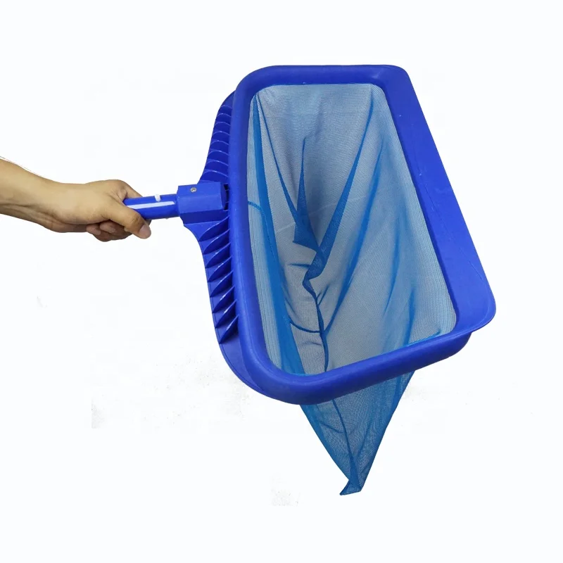 Heavy Duty Plastic Leaf Rake With Long Wearing Mesh of Pool