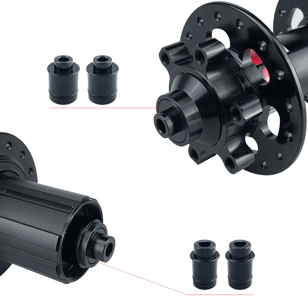 QR 135mm Thru axle 142mm Interchangeable Super Loud Bike Wheel Hubs 32 Hole MTB Alloy Bicycle Hub