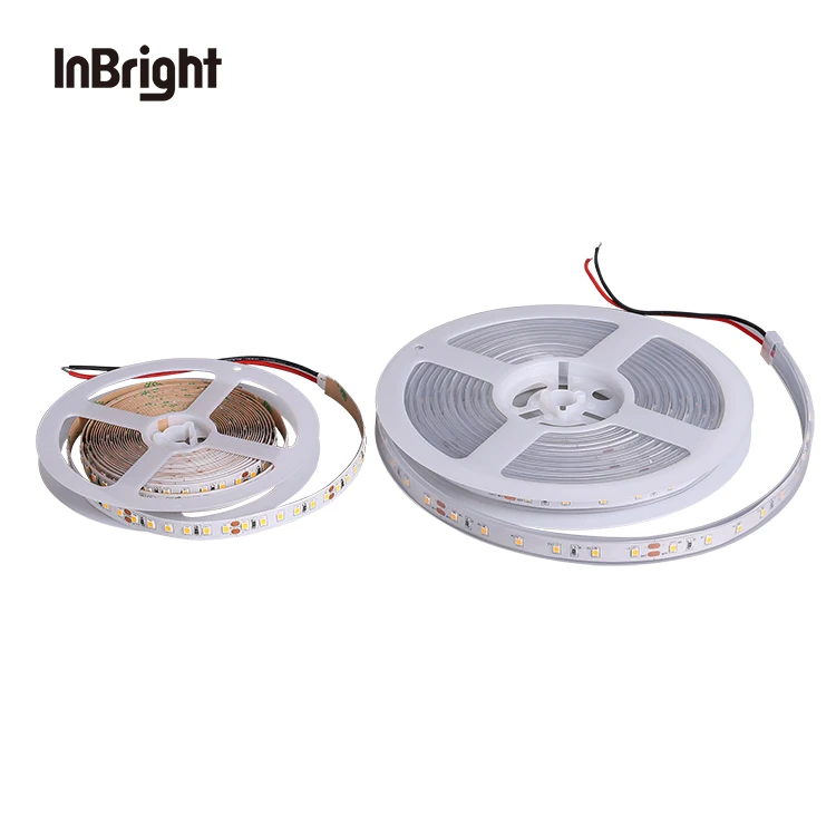 SMD2835 Flexible DC12/24V Beam Angle 120° CCT Tunable White Waterproof IP20 IP65 IP67 Led Strip light