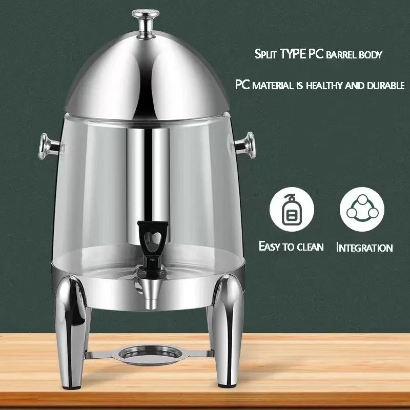 Wedding party Stainless Steel PC buffet hot milk dispensers Beverage Fruit Juice Dispenser hot Coffee Dispenser