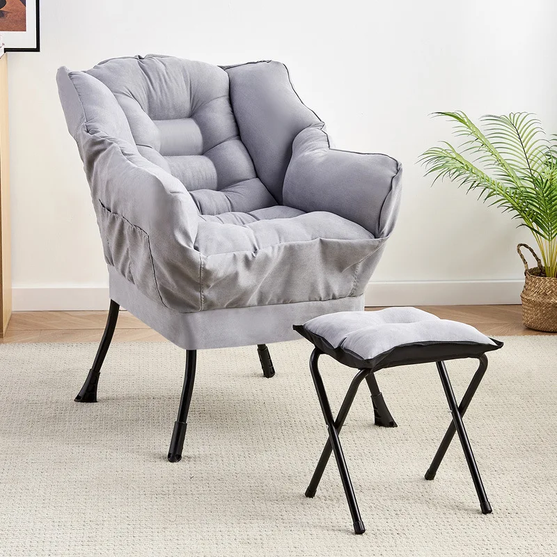 Couch Computer chair Couch chair Balcony bedroom dormitory back recliner lounge sofa chair single sofa