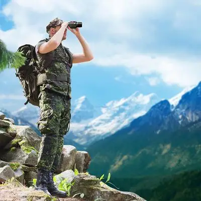  Diopter Adjustable Monocular Outdoor telescope for camping and hunting Hti Ht-c8 Infrared
