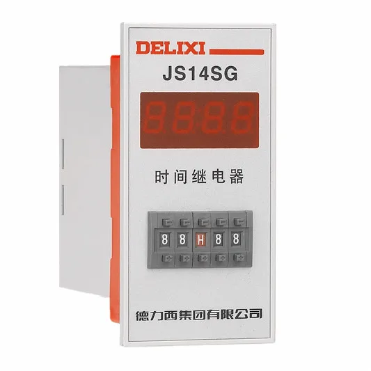 Электронное реле времени бренда DELIXI серии JS14S/JS14SG с защитой от помех
