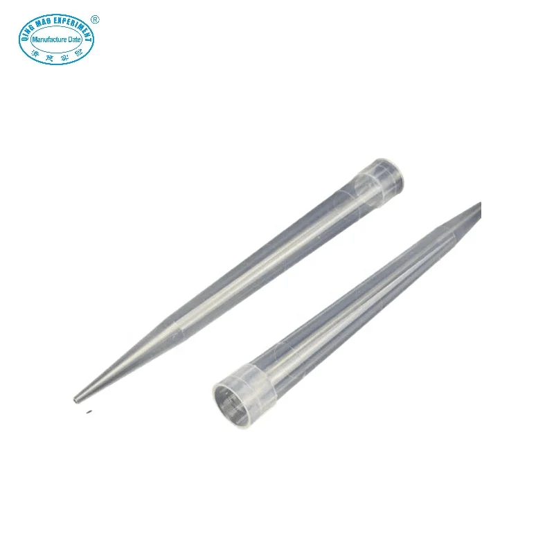 laboratory disposable white 10000ul 10ml clear suction pipette tips for  Eppendor and Qiujing and Dragon