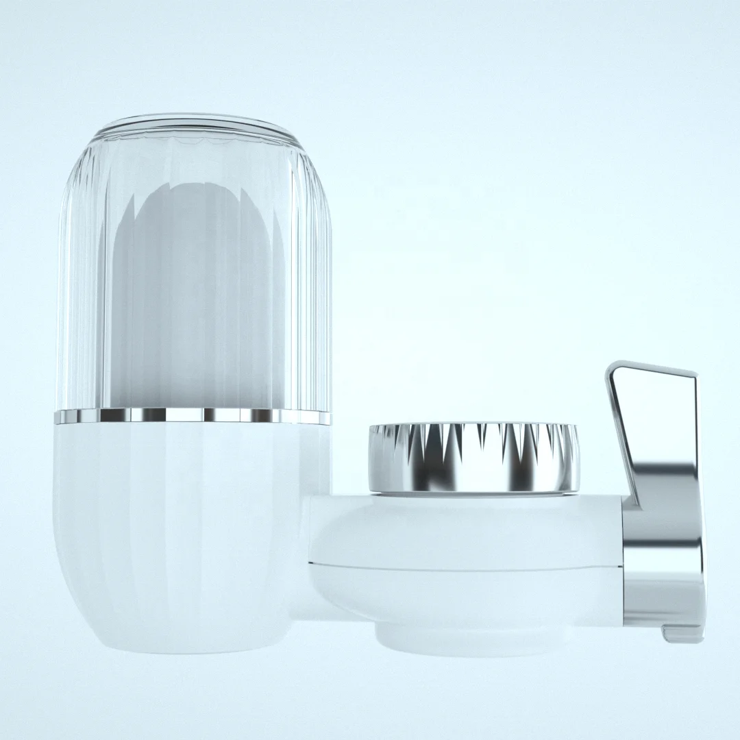 Modern Style Kitchen Transparent Cover Water Purifier Machine For Faucet Water Softener Water Filtration System