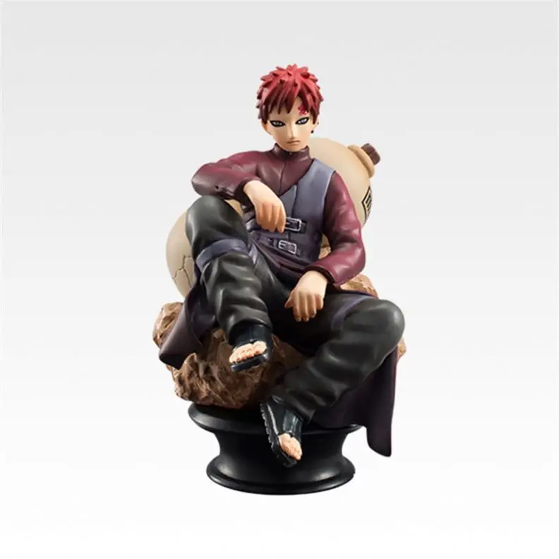 6pcs Narut Figurines Dolls Chess PVC Anime Narut Sasuke Gaara Model Action Figures For Decoration Collection Gift Toy