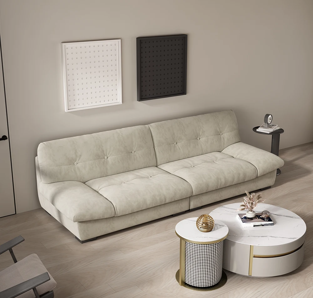 could shape 4 seaters pink white coffee green Nordic velvet fabric soft living room sofas