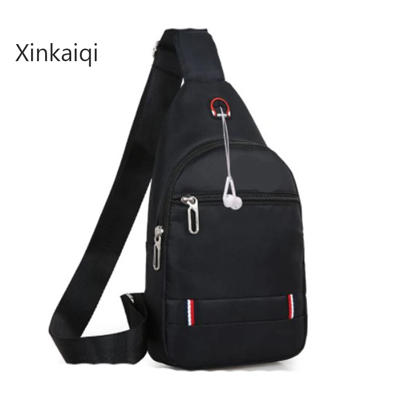 Custom Wholesale Women Waterproof Nylon Fanny Pack Women Crossbody Running Belt Bag Sport Bum Waist Bag Nylon Women Chest Bag