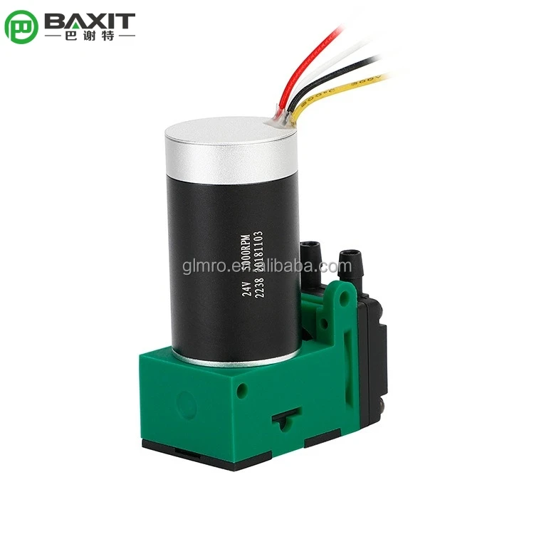 G2BK1268S Micro Vacuum pump 24V Brushless Air pump 12V Diaphragm Gas Sampling and analysis pump