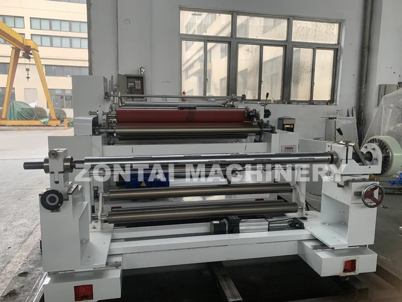 Horizontal Slitting and Rewinding Machine for paper roll Factory price 1600mm