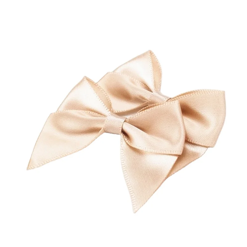 Gold Mini Satin Ribbon Bows Applique Embellishments Wedding Decoration  Shower Card Making Scrapbooking Small Tiny Bows