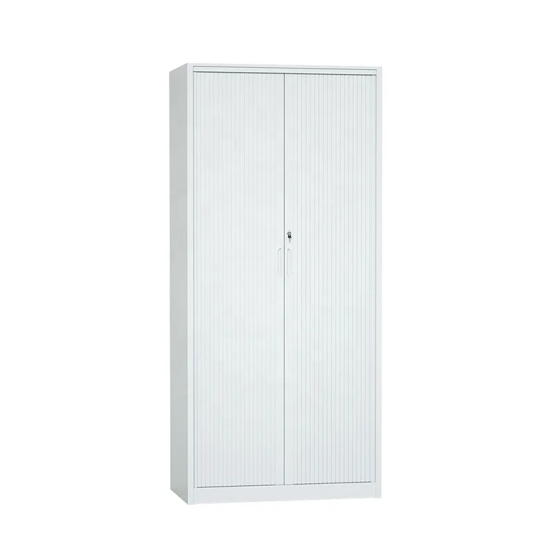 Office Storage Cabinet steel locker cabinet filing cabinet metal with rolling tambour door