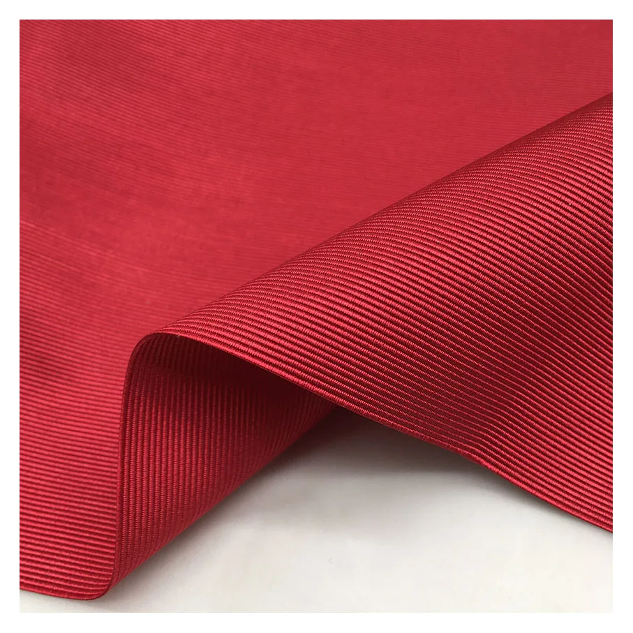 wholesale custom 100% polyester shantung silk fabric for bag/luggage