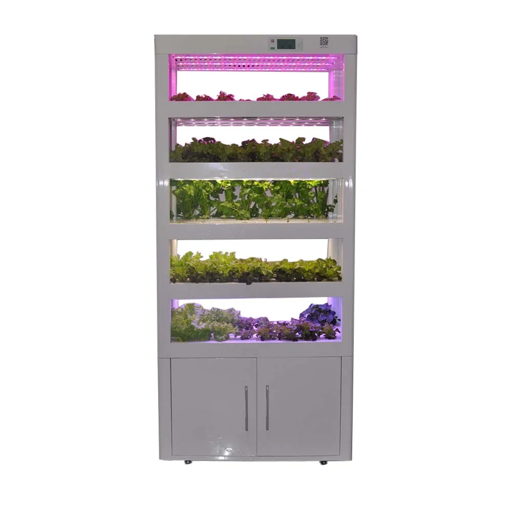 Smart hydroponic led indoor herb garden growing kit