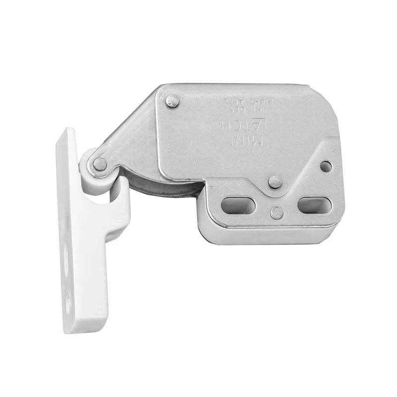  XK819 Mini Push spring clip Lock Catch Latch Cabinets Anti-Theft Cupboard Doors With Cross Keys For Furniture