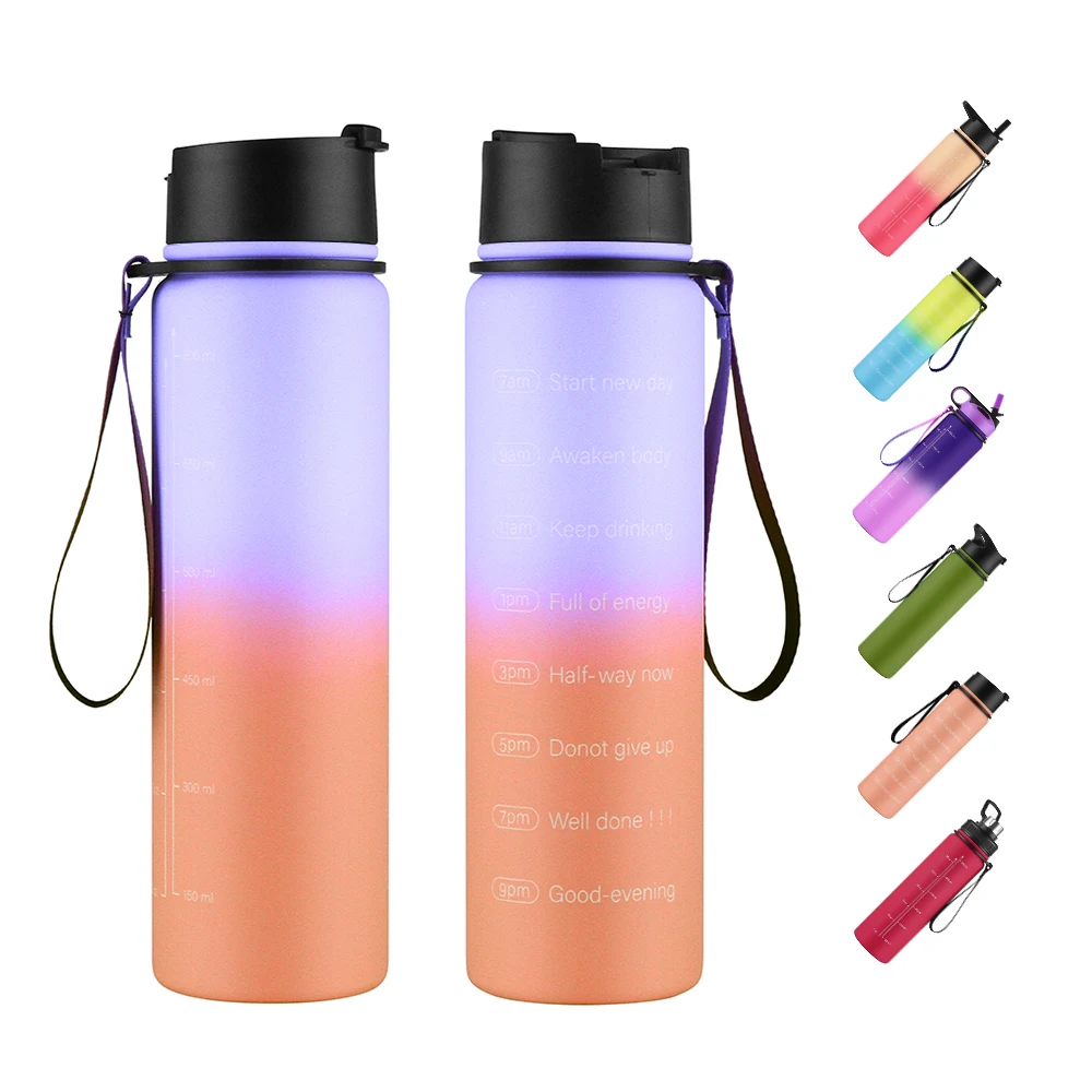 BPA бесплатно 32oz Термочашка портативная бутылка для воды из нержавеющей стали