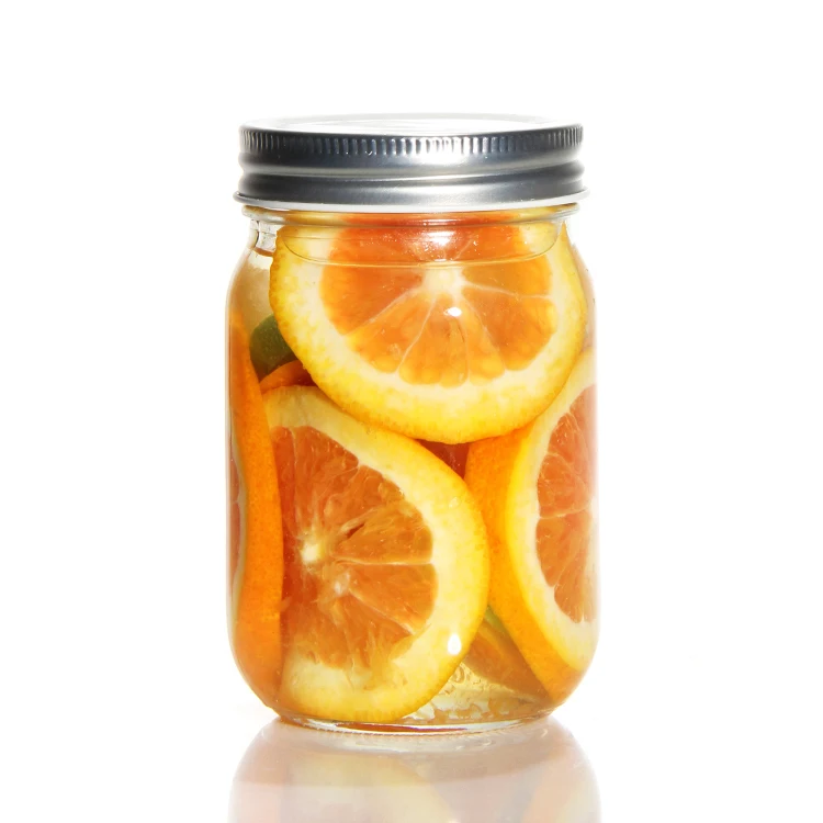 Modern 8oz 16oz 32oz Mason Jar, Glass Jar & Glass Bottle for Contemporary Food Storage