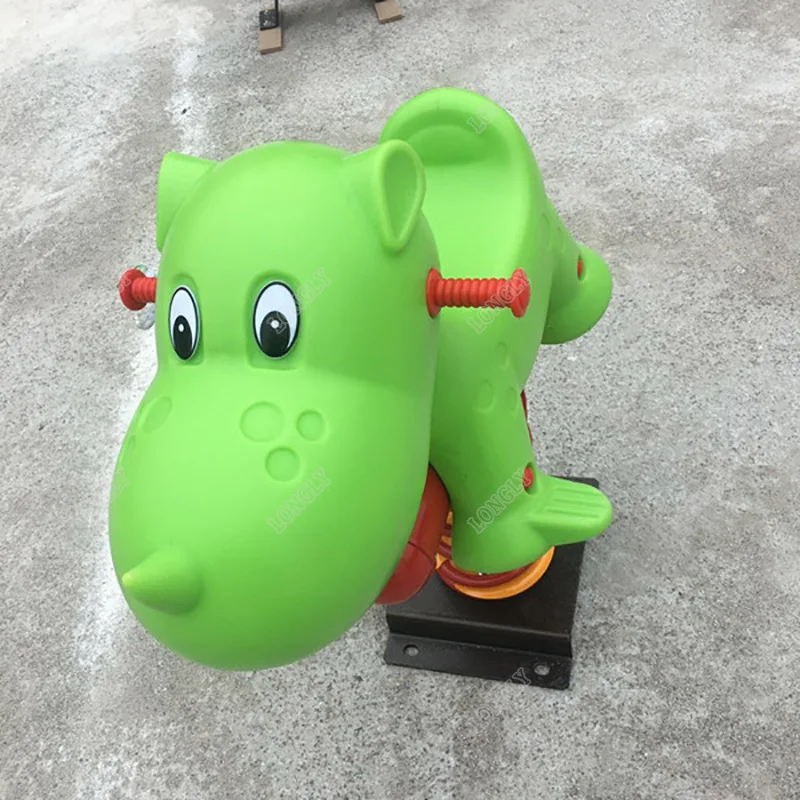 Rhino shake joy spring rider playground equipment