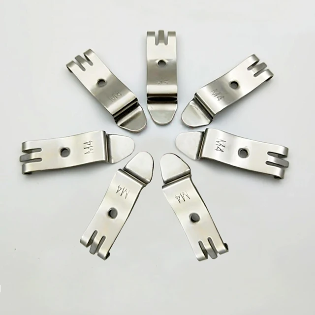 3 Prongs Metal Din Rail Clip with M4 screw for Din Rail Mounting