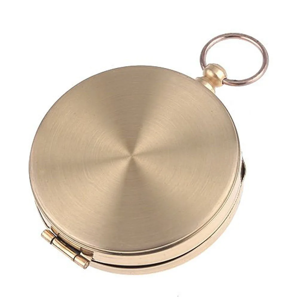 2021 открытый античный латунный компас