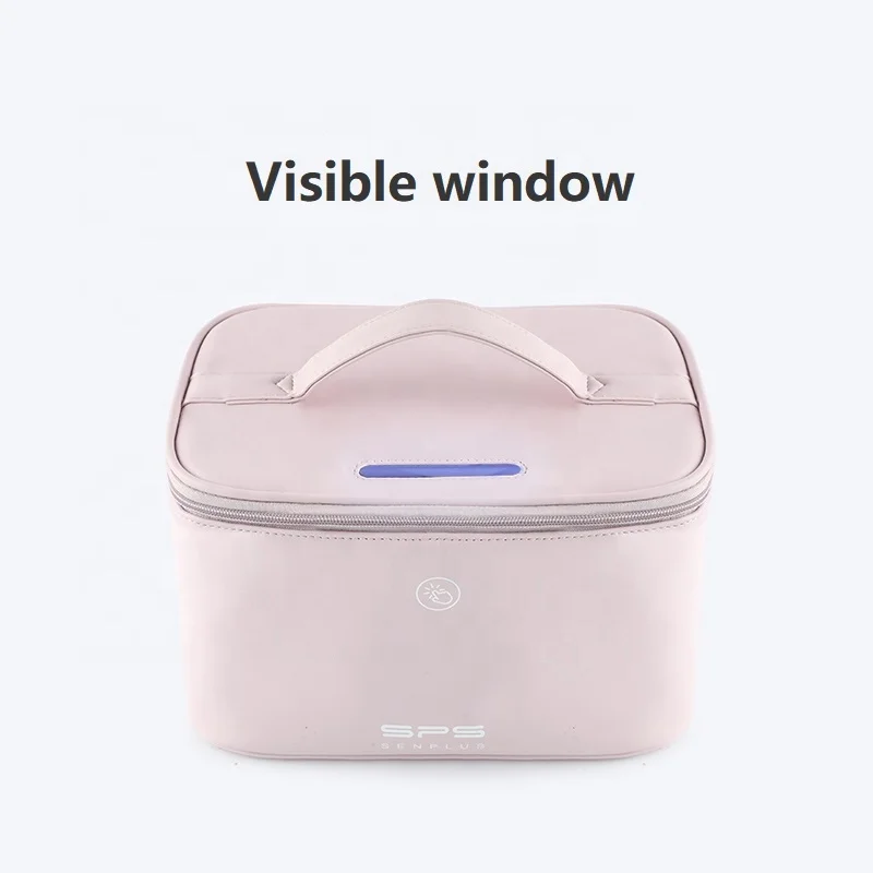 
Uv Bag Portable Led Sanitizer Box Home Travel Ultraviolet Light Disinfection Container For Baby Bottle Beauty Tools 