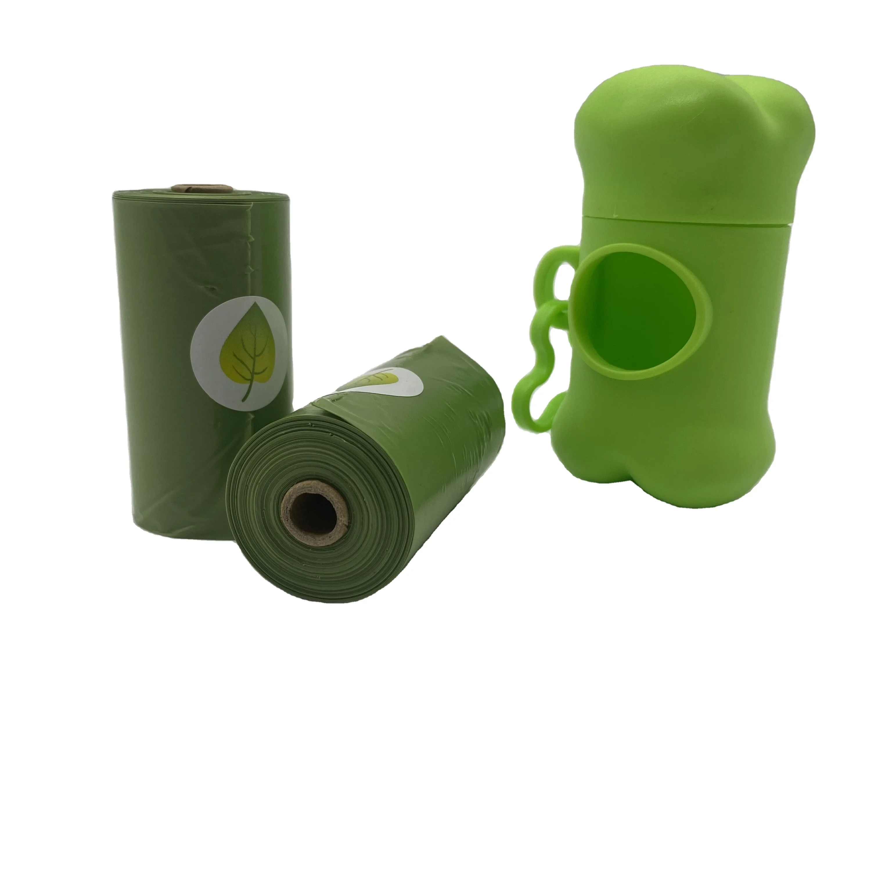 Control Odor Earth Smile Holder Clip On Board Bone Shape Dog Poop Bag