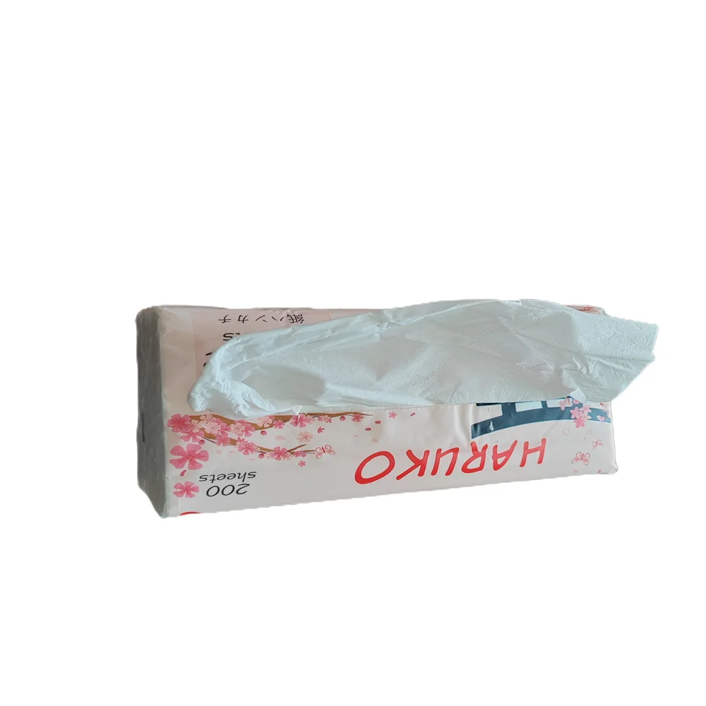 Wholesale Custom Logo Packaging 100% Virgin Pulp Box Tissue paper Facial Tissue Paper Manufacturers