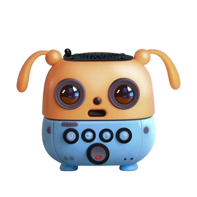 iStapromo Gifts Big Eyes Little Yellow Person cartoon cute mini waterproof speaker christmas gift for kids