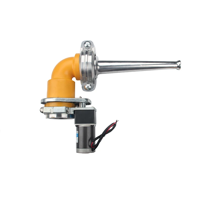 Electric motor swivel joint