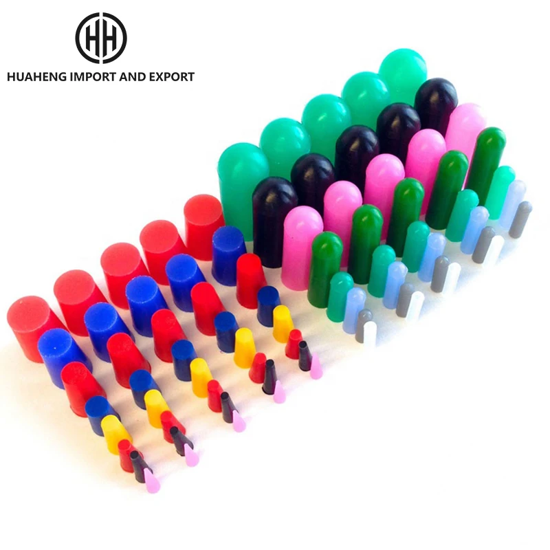 Customized Manufacture Wear Resisting Rubber Hop Tapered Silicone Rubber Plug Rubber Silicone Stopper