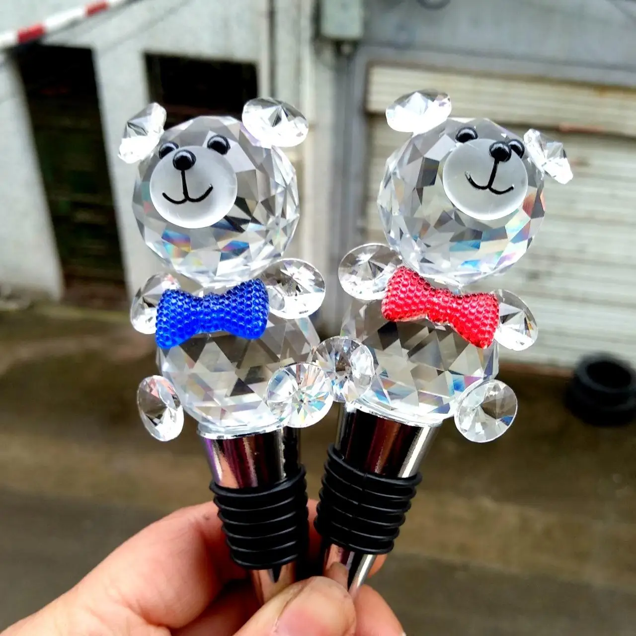 New Design Wine Stopper Animals Factory wholesale Animals Stopper Crystal glass Wholesale Wine Stopper