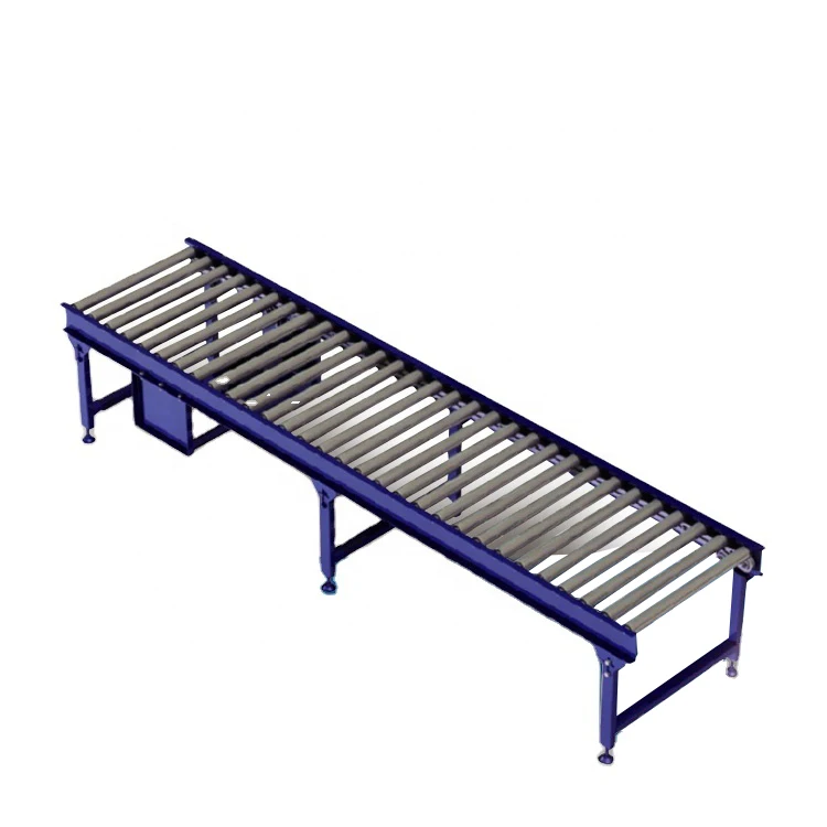 Heavy duty power roller conveyor