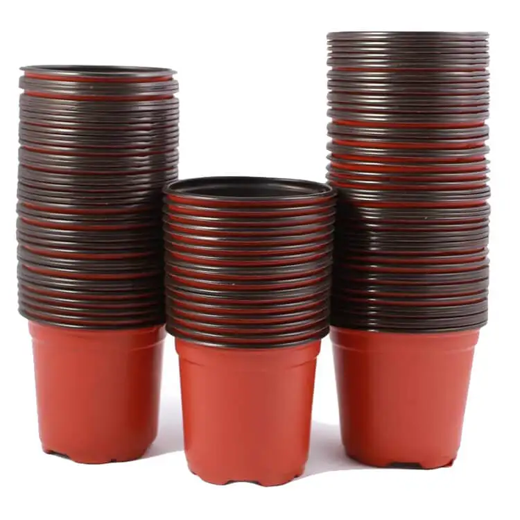 JQ High Quality Plastic Flower Pot Plants Nursery Seedling Pots For Seedling