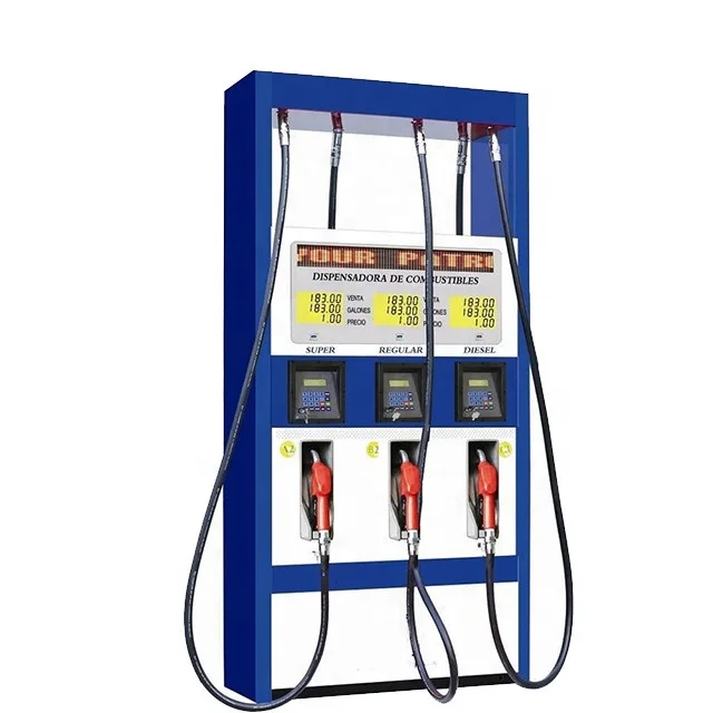 2000 liters tatsuno mini portable fuel dispenser gas stations with tank