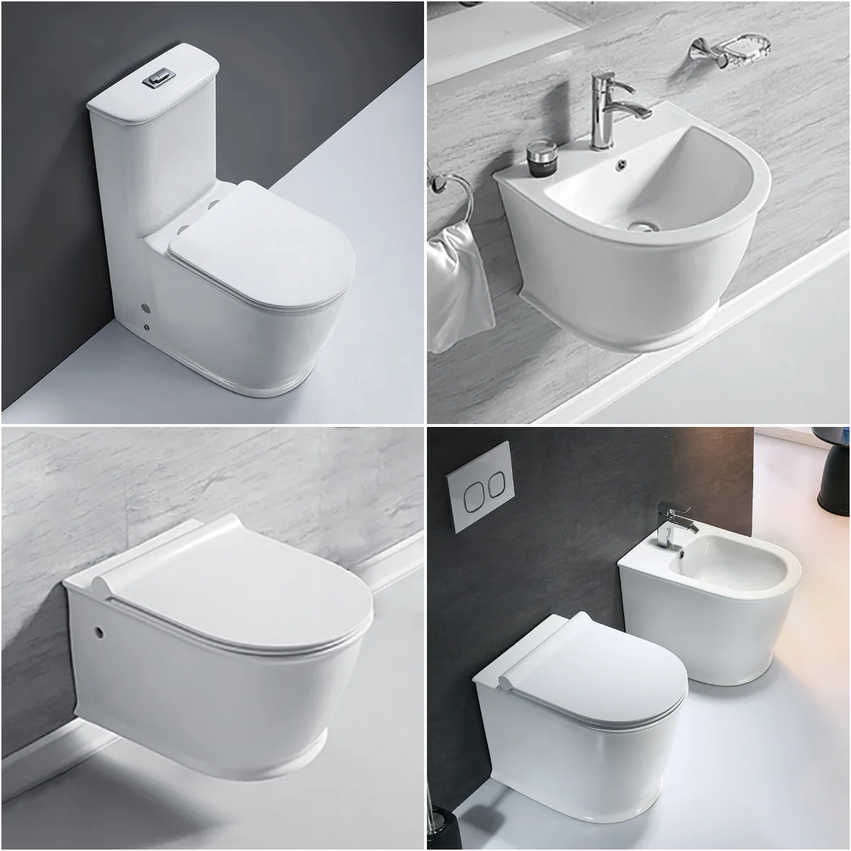 Новое поступление, сантехника, Цельный унитаз