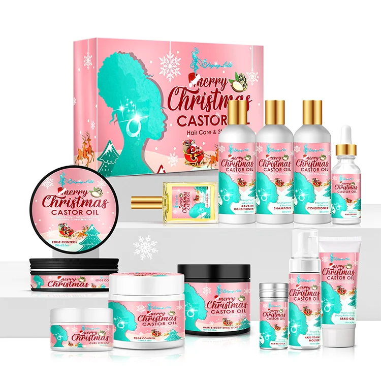 Черное камышовое масло касторовое против перхоти анти-отталкивающий шампунь для волос с кератином веганов и кондиционер фирменная торговая марка