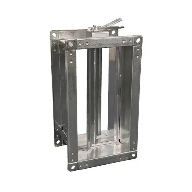 HAVC system manual volume control damper for duct
