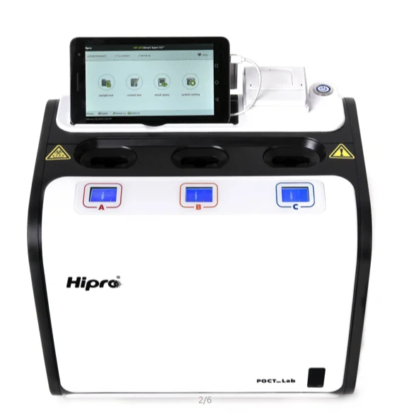 Full  Automatic POCT  immunoassay  medical clinical  analyzer AFS/1 PLUS with multi channels for Infection PCT CRP SAA