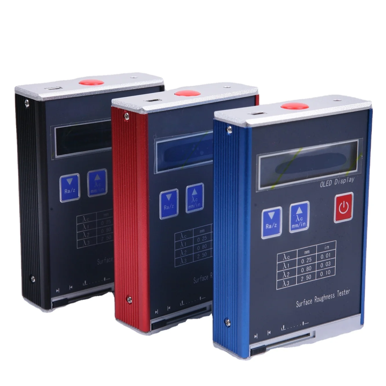 Digital Surface Roughness Tester Meter with LCD Display Handheld Roughness Testing Equipment KR-110