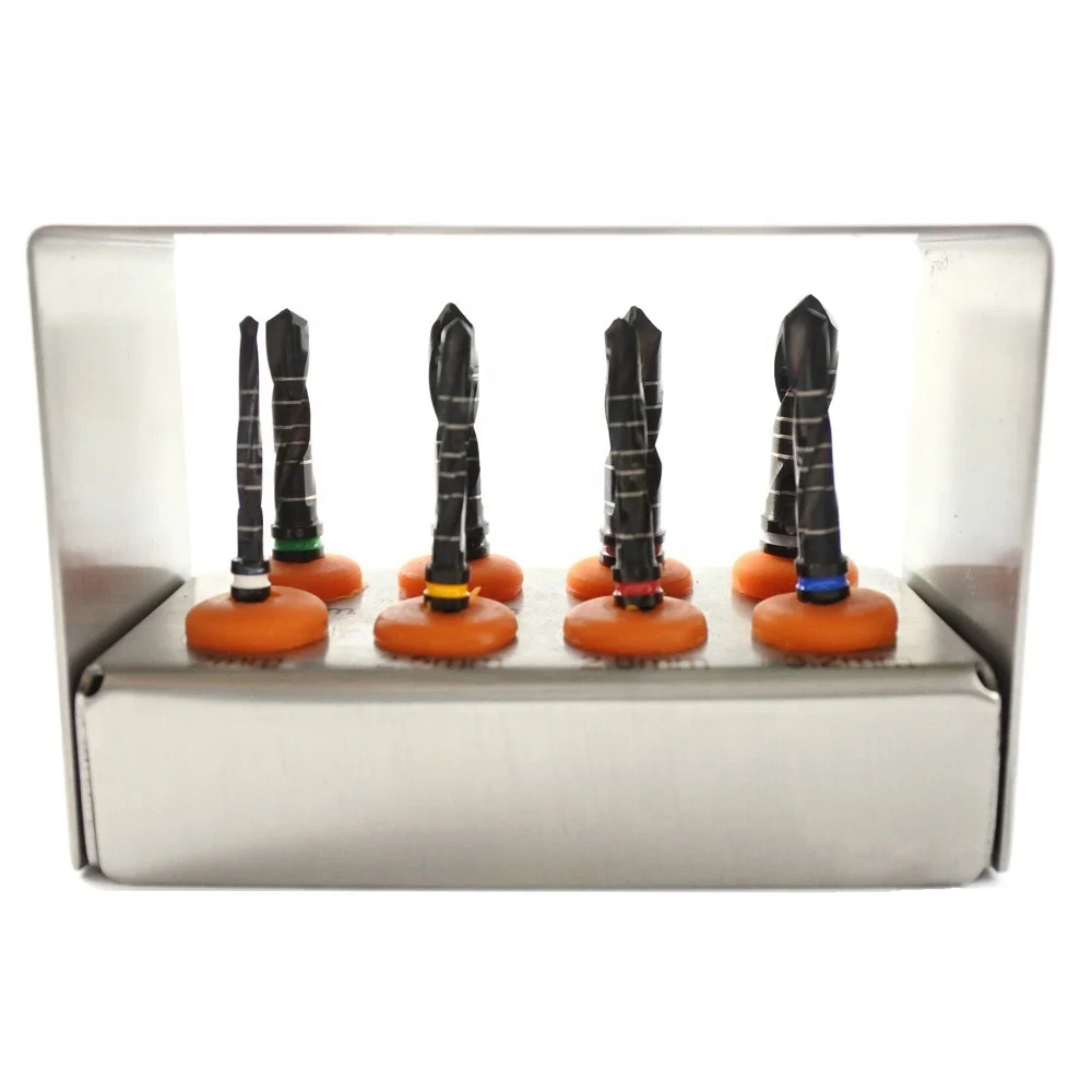 Оптовая продажа набор 2024 зубных имплантатов для дрели 8 шт.