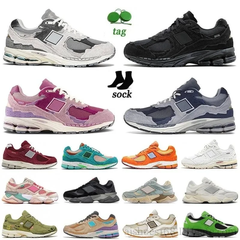 2002r designer shoes Pack 9060 for men womens Pink Phantom On Sea Salt cloud casual shoes new blance shoes athletic