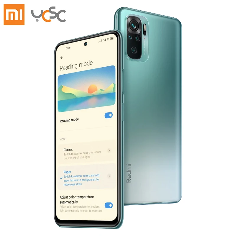 Смартфон Xiaomi Redmi Note 10 с глобальной прошивкой Snapdragon 678 AMOLED дисплей четыре камеры 48 МП 33 Вт быстрая