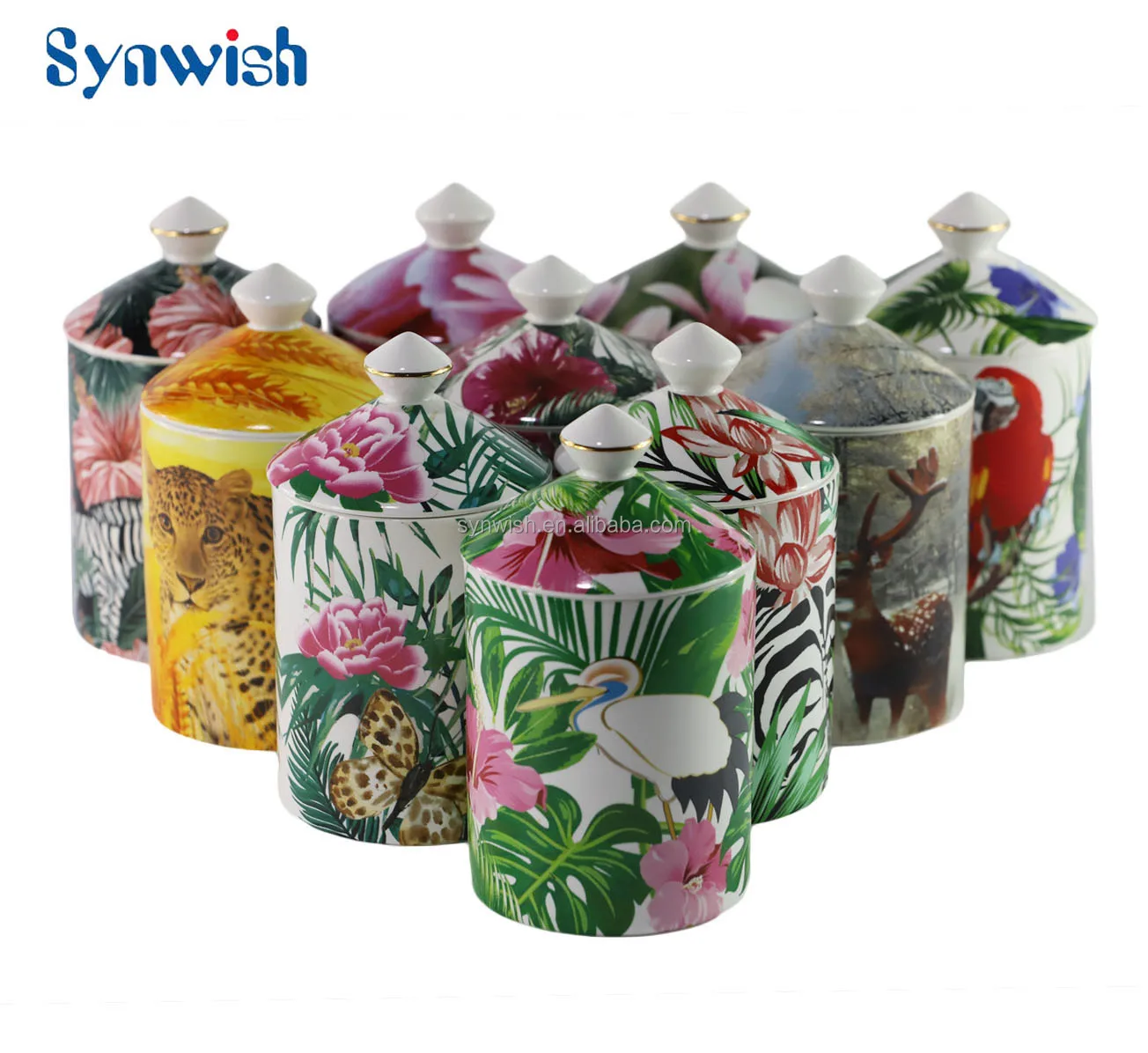 Synwish Керамическая свеча 12 унций 14 24 унции 26
