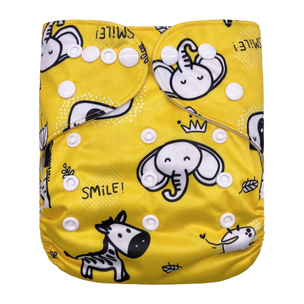 Goodbum P series regular diapers washable and adjustable cloth diapers