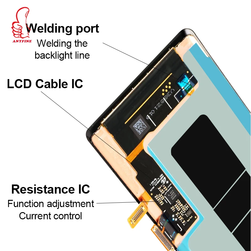 note 9 lcd screen For samsung note 9 lcd For samsung note 9 screen original replacement For samsung note 9 display