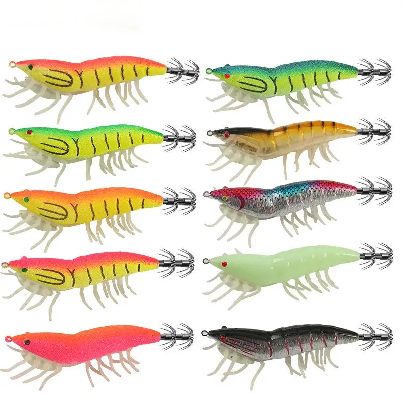 Egi Squid Jig 3.5# 115mm 21g Rattle Squid Baits Squid Hook Jigging Octopus Calamar Cuttlefish Luminous Sea Fishing Lure