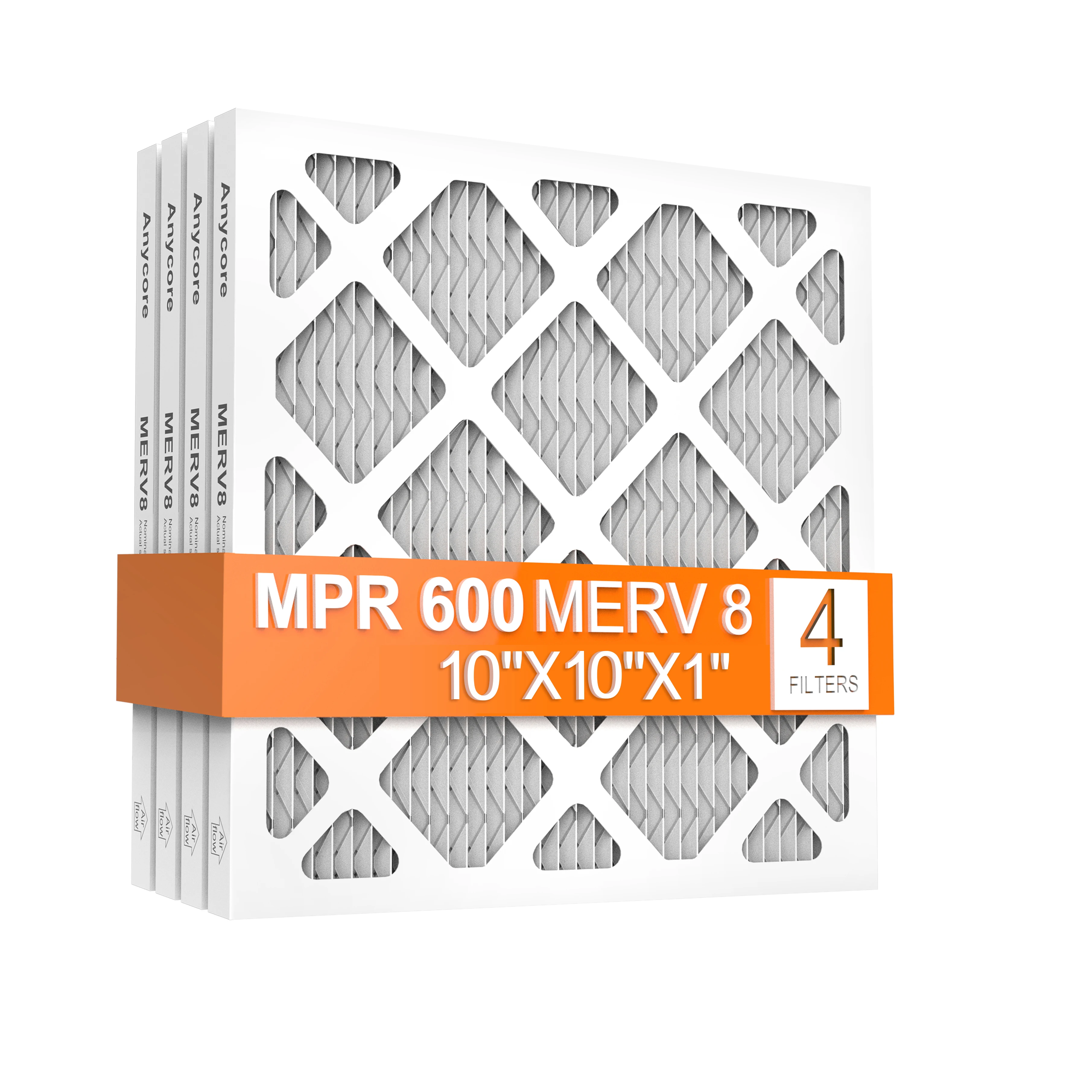 16x25x1, Smart Replenishable AC Furnace Air Filter, MPR 1900, Premium Allergen, Bacteria & Virus, 2-Pack